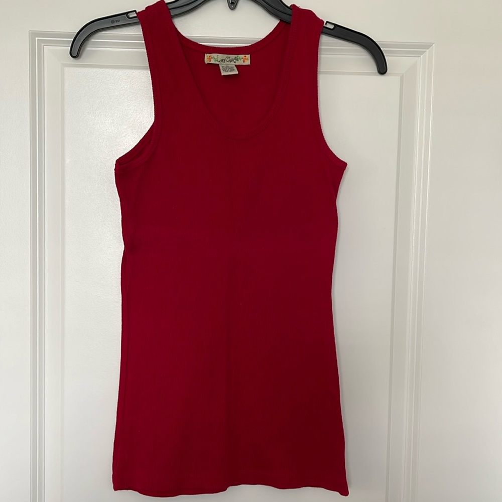 Love Change Red Tank Top